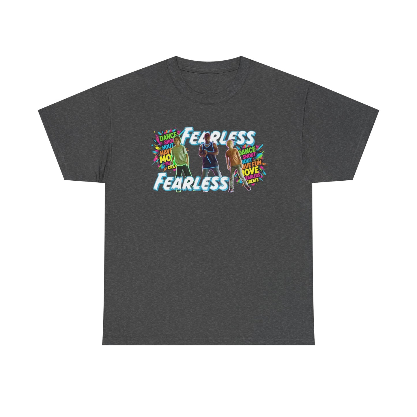Fearless Unisex Cotton Tee - Bold Statement Shirt for Everyday Wear, Perfect Gift for Inspiration, Self-Love, Empowerment, Casual Style