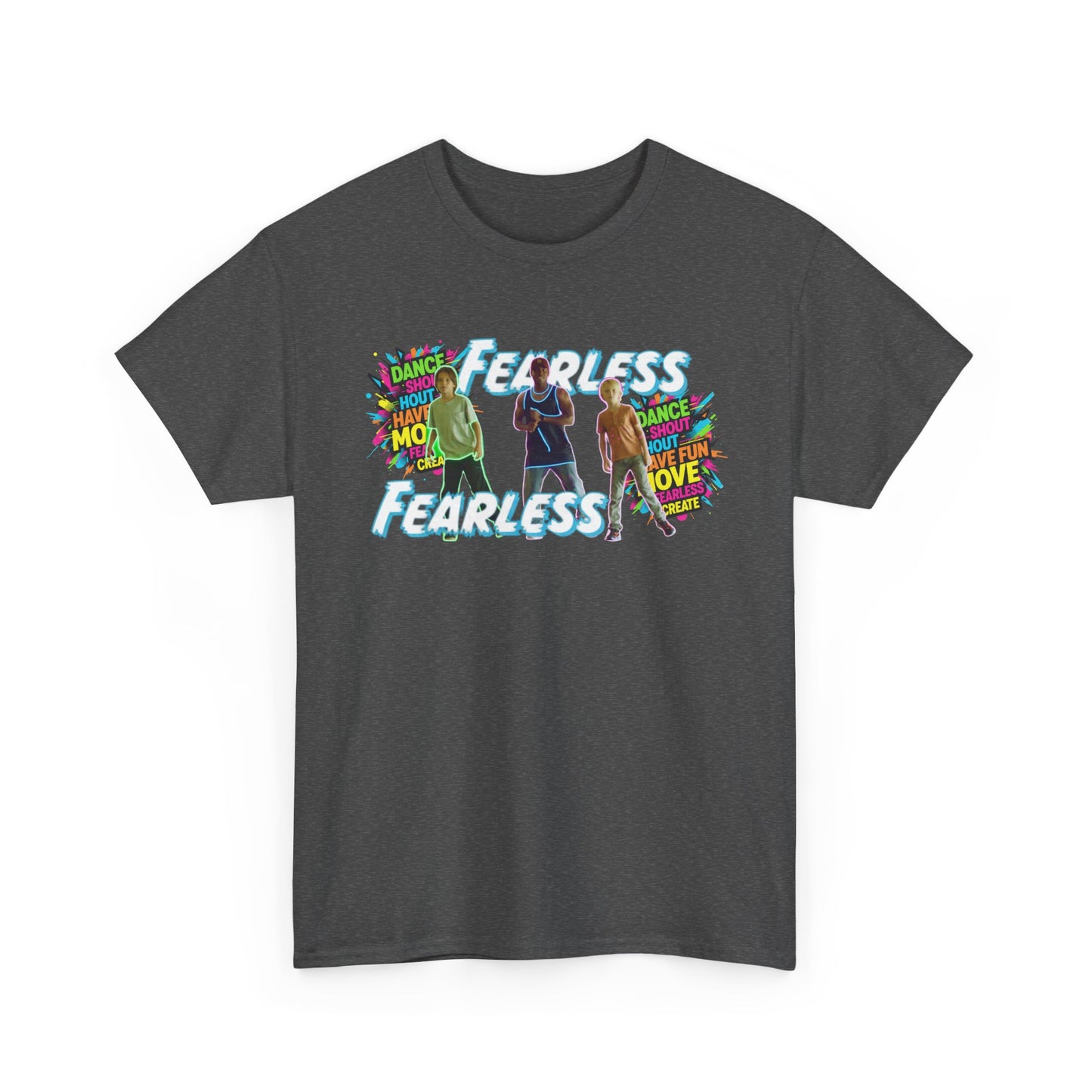 Fearless Unisex Cotton Tee - Bold Statement Shirt for Everyday Wear, Perfect Gift for Inspiration, Self-Love, Empowerment, Casual Style