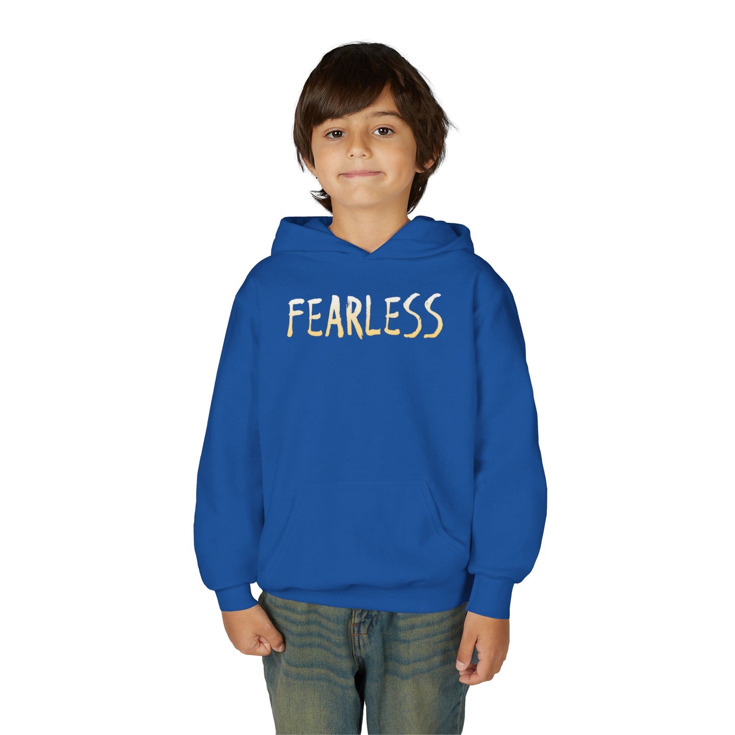 Youth Hoodie with Fearless & Dance Vibes, Inspirational Gift, Dance Apparel, Urban Style, Teen Fashion