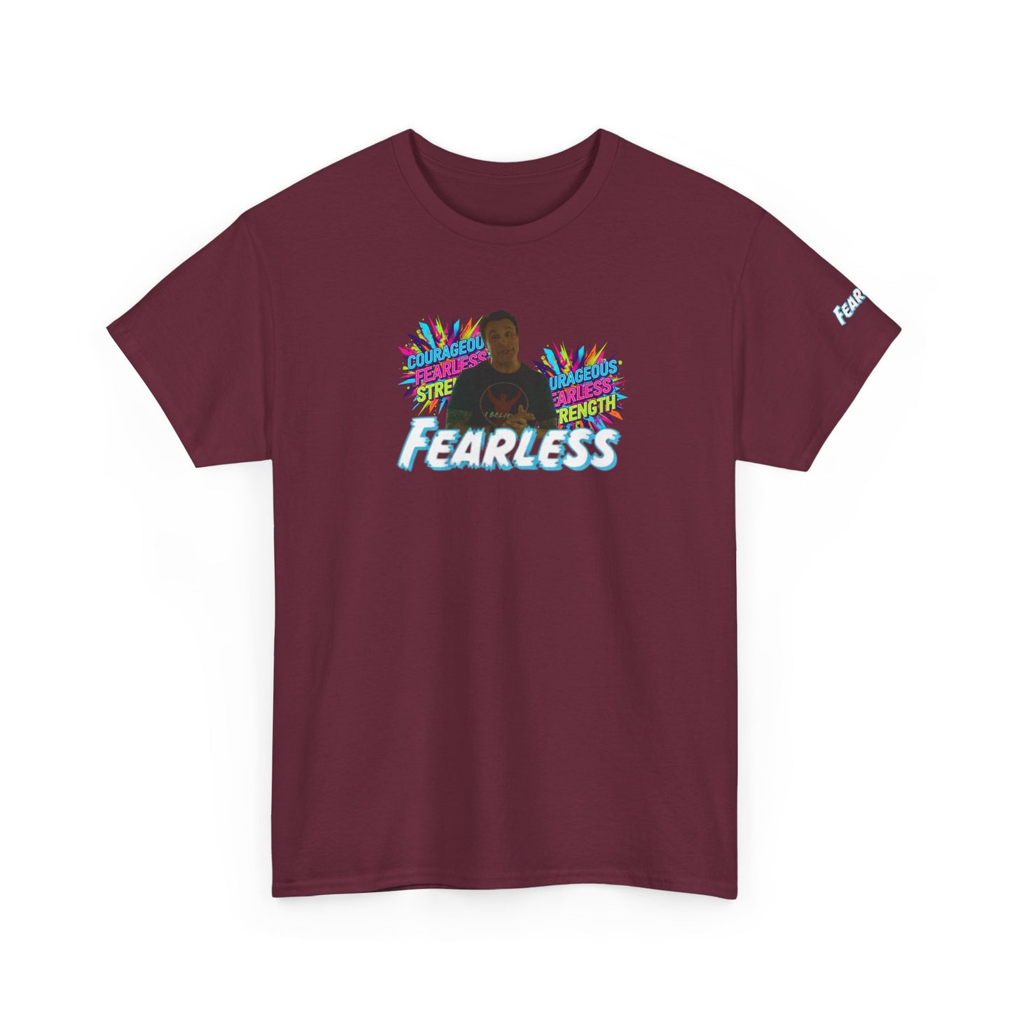 Fearless Unisex Heavy Cotton Tee, Motivational Shirt, Affirmation Tee, Gift for Her, Everyday Wear, Empowerment Apparel, Inspirational [...]