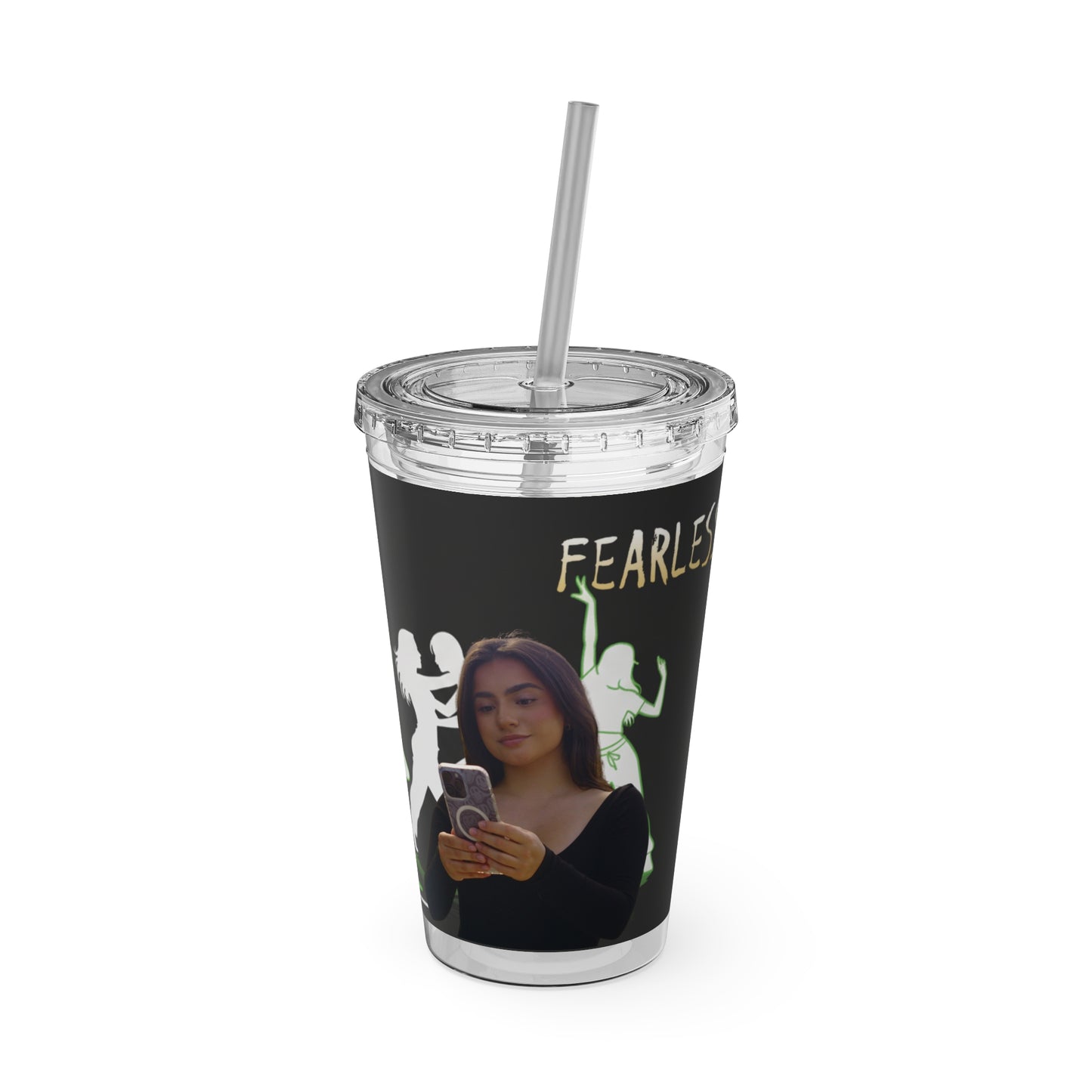 Personalized Sunsplash Tumbler with Straw, Custom Travel Cup, Drinkware for Her, Everyday Hydration, Gifts for Friends