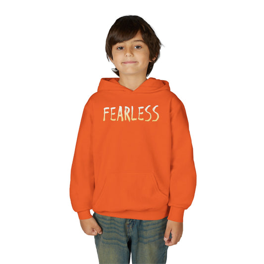 Youth Hoodie with Fearless & Dance Vibes, Inspirational Gift, Dance Apparel, Urban Style, Teen Fashion