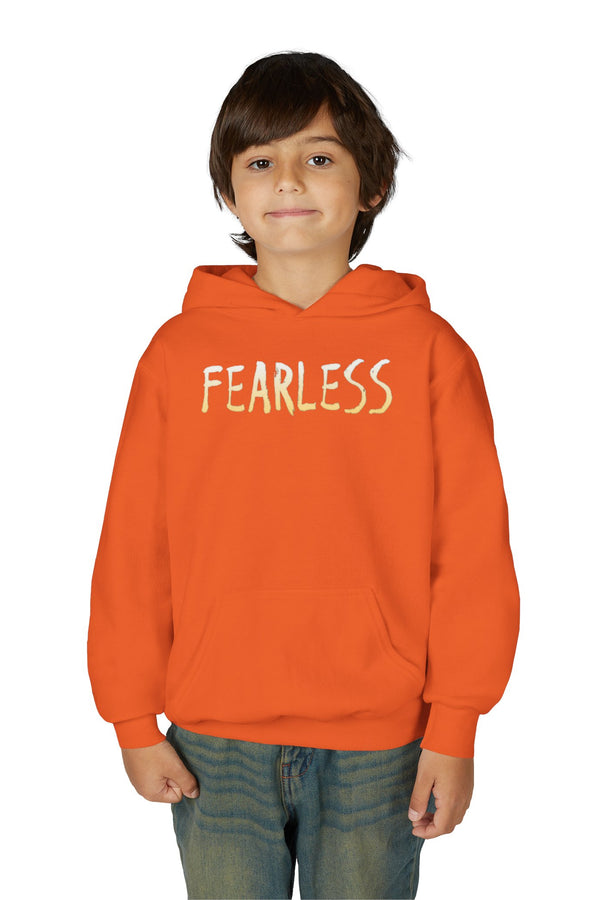 Youth Hoodie with Fearless & Dance Vibes, Inspirational Gift, Dance Apparel, Urban Style, Teen Fashion