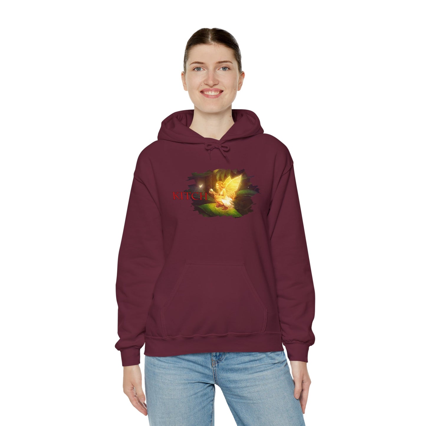 Magical Fairy Kitch Hooded Sweatshirt - Cozy Unisex Heavy Blend™ for Every Occasion