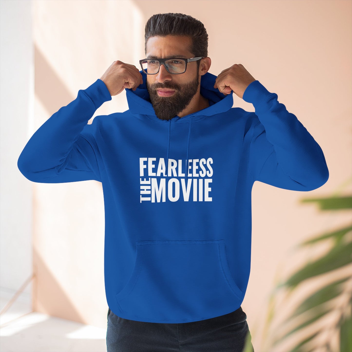 Fearless Movie Three-Panel Fleece Hoodie - Cozy Sweatshirt for Movie Lovers, Perfect Gift for Film Buffs, Ideal for Relaxing, [...]