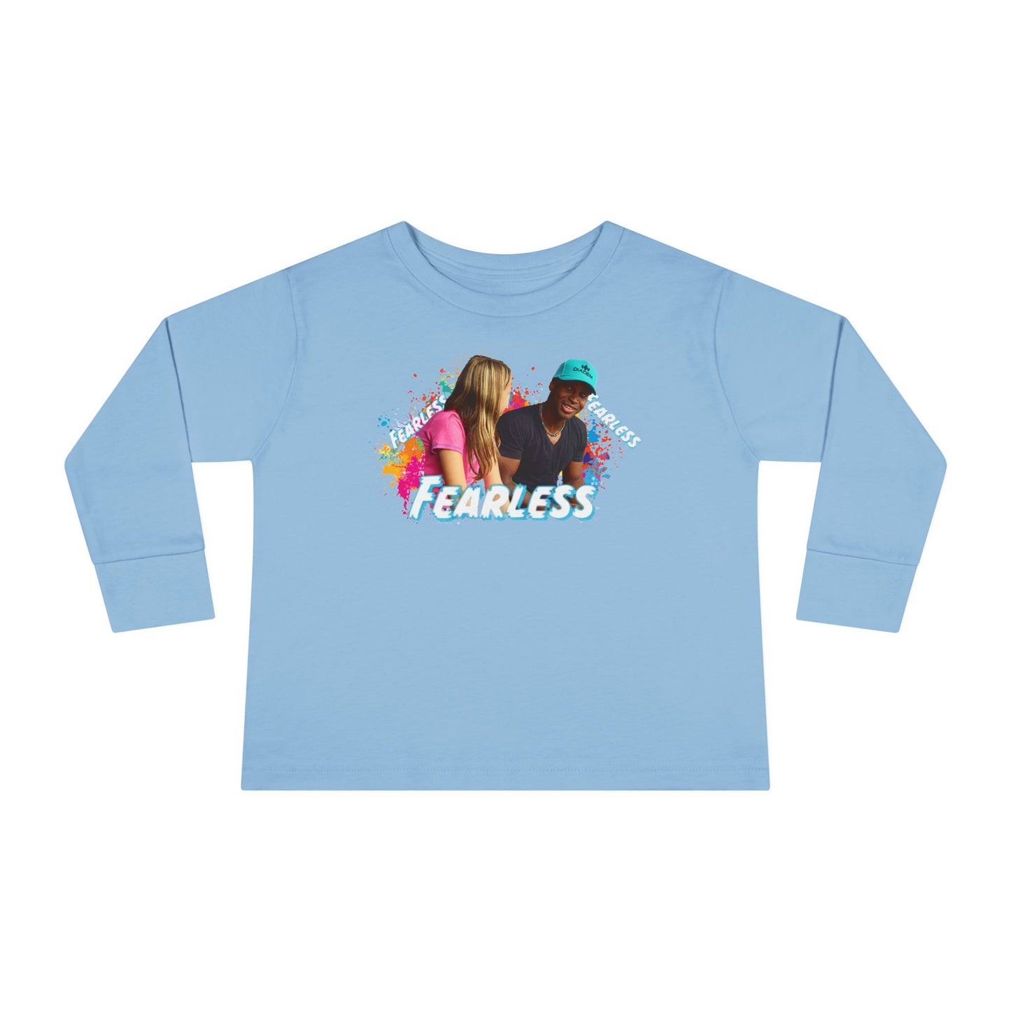 Colorful Toddler Long Sleeve Tee - Perfect for Playdates, Birthdays, Gender Neutral, Everyday Wear, Gift for Kids