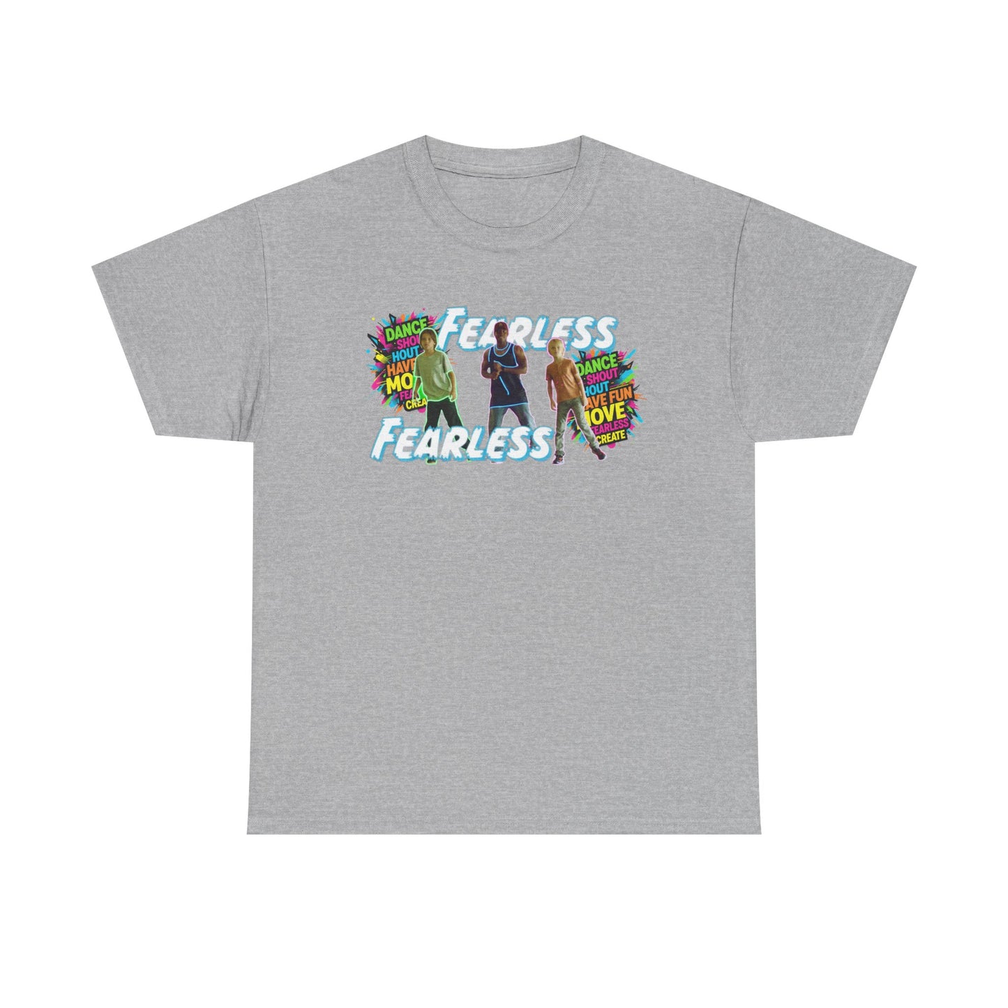 Fearless Unisex Cotton Tee - Bold Statement Shirt for Everyday Wear, Perfect Gift for Inspiration, Self-Love, Empowerment, Casual Style