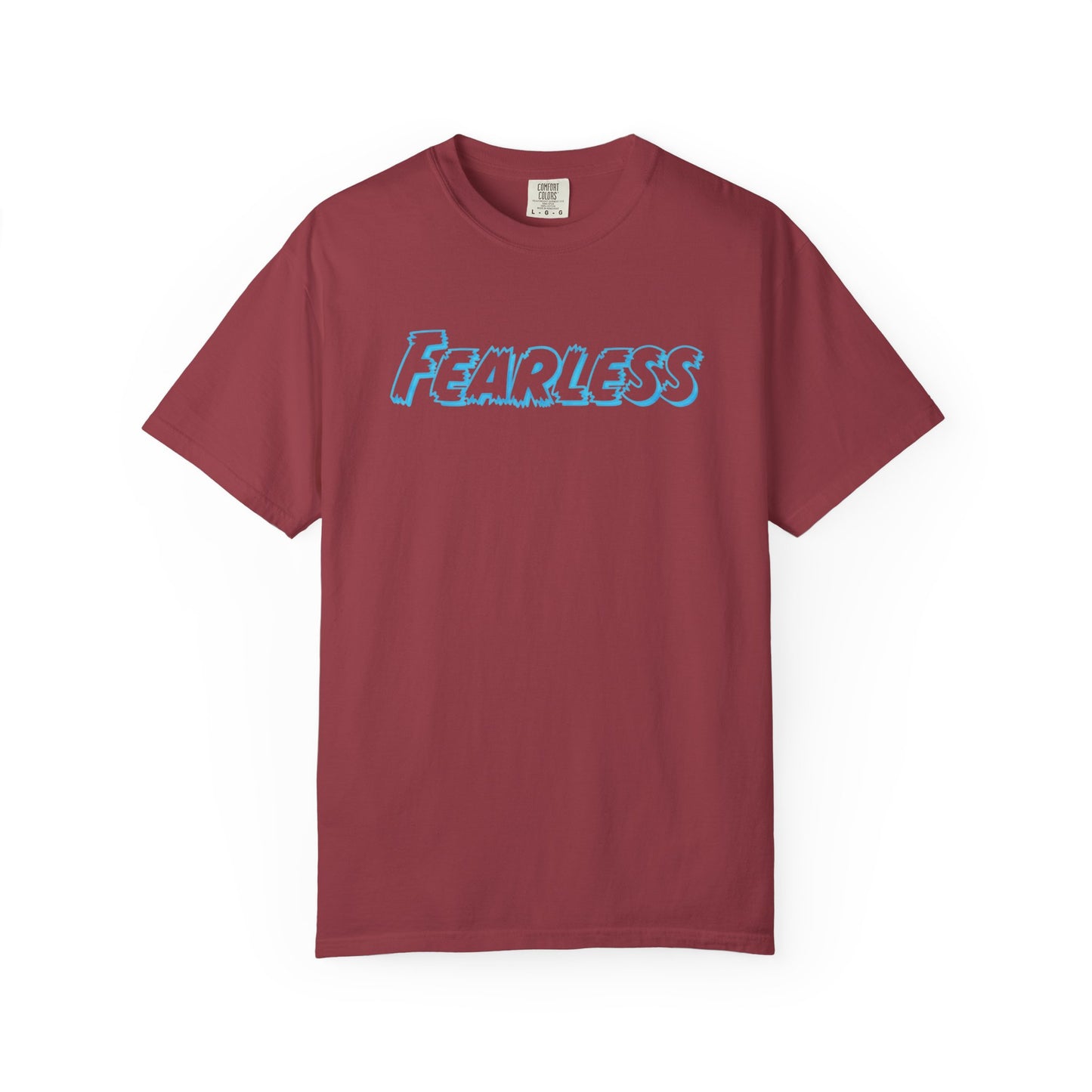 Fearless Unisex Garment-Dyed T-shirt, Casual Tee, Gift for Him/Her, Motivational Top, Everyday Wear, Birthday Present