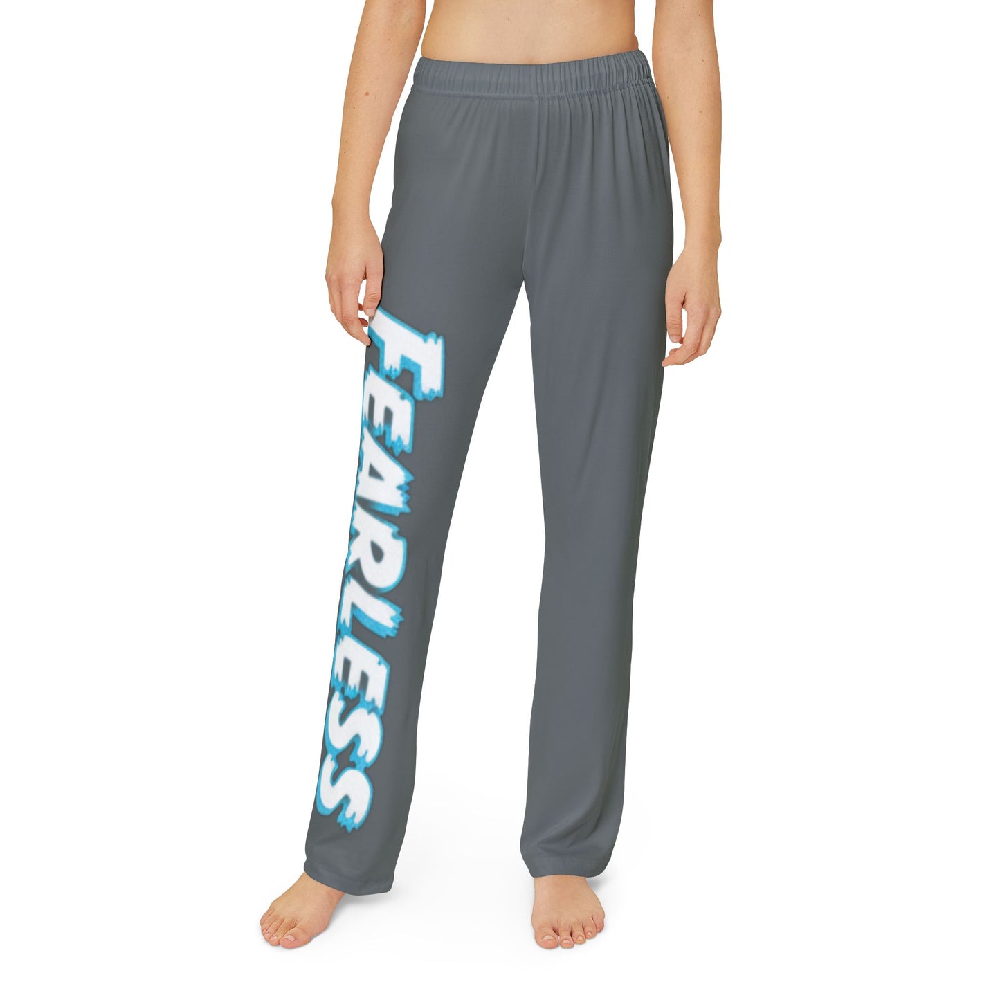 Fearless Kids Lounge Pants, Comfortable Pajama Pants for Playtime, Cute Sleepwear, Gift for Boys and Girls, Motivational Charcoal [...]