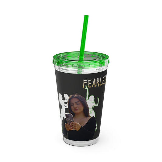Personalized Sunsplash Tumbler with Straw, Custom Travel Cup, Drinkware for Her, Everyday Hydration, Gifts for Friends