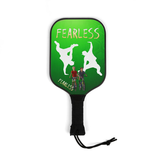 Fearless Pickleball Paddle Set - Perfect for Sports Lovers, Gifts for Players, Active Lifestyle, Summer Fun, Pickleball Accessories