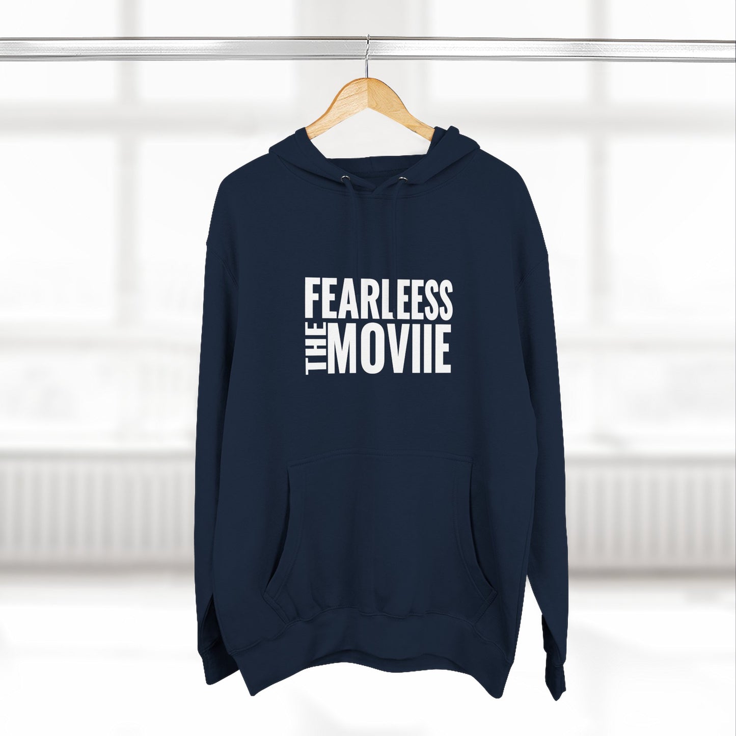 Fearless Movie Three-Panel Fleece Hoodie - Cozy Sweatshirt for Movie Lovers, Perfect Gift for Film Buffs, Ideal for Relaxing, [...]
