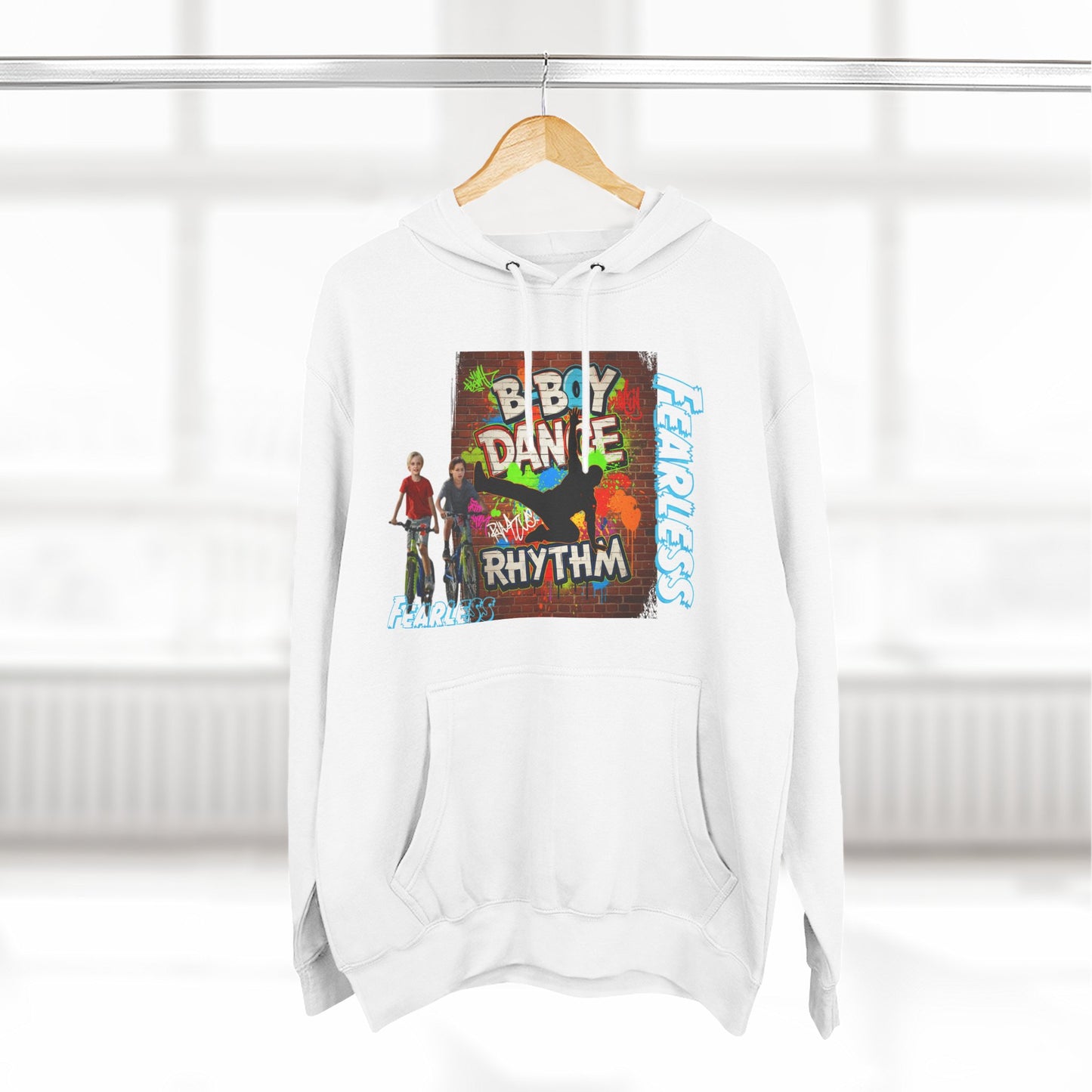 Vibrant Dance Hoodie, Dance Sweatshirt, Music Lovers Gift, Festival Attire, Youth Hoodie, Fun Casual Wear