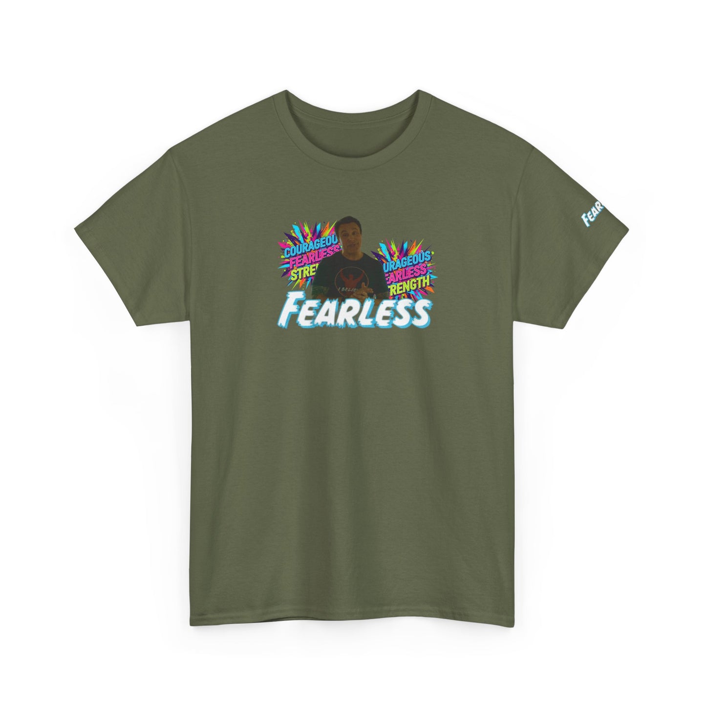 Fearless Unisex Heavy Cotton Tee, Motivational Shirt, Affirmation Tee, Gift for Her, Everyday Wear, Empowerment Apparel, Inspirational [...]