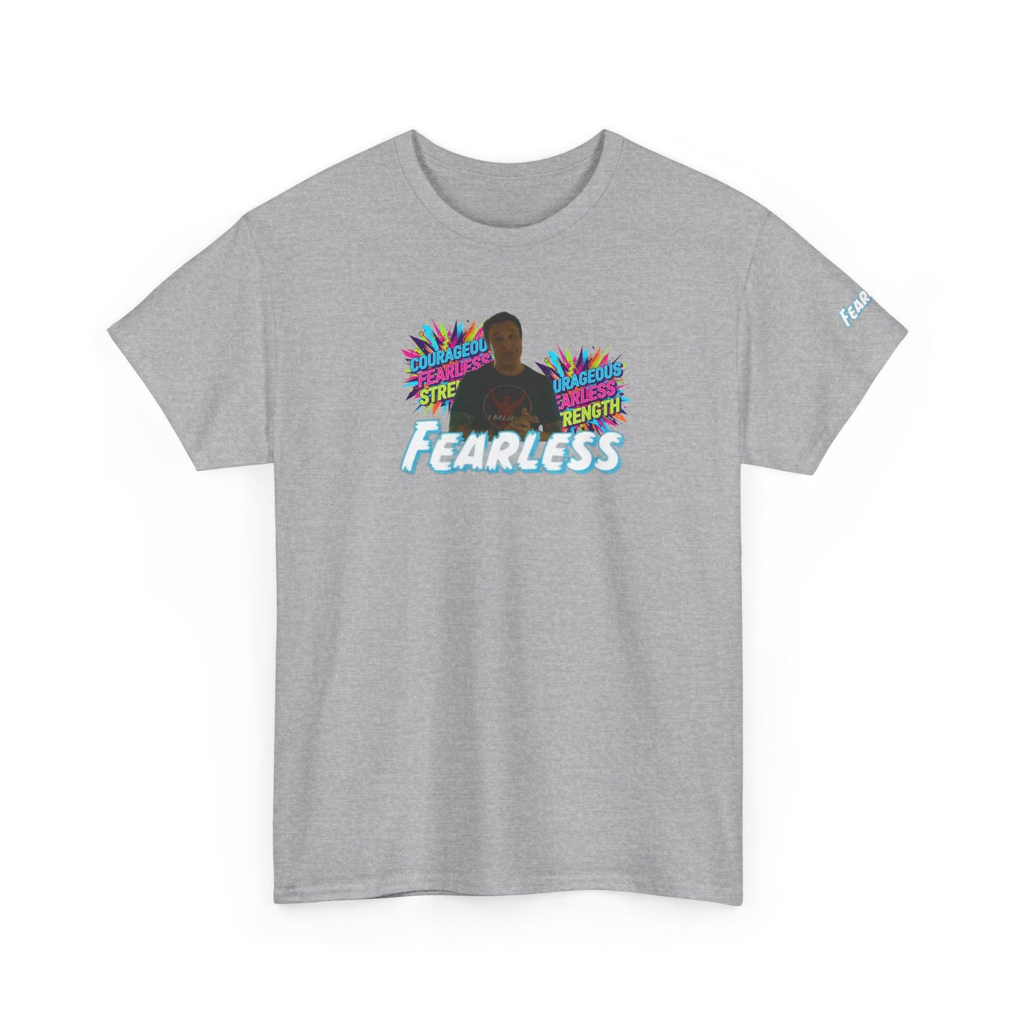 Fearless Unisex Heavy Cotton Tee, Motivational Shirt, Affirmation Tee, Gift for Her, Everyday Wear, Empowerment Apparel, Inspirational [...]