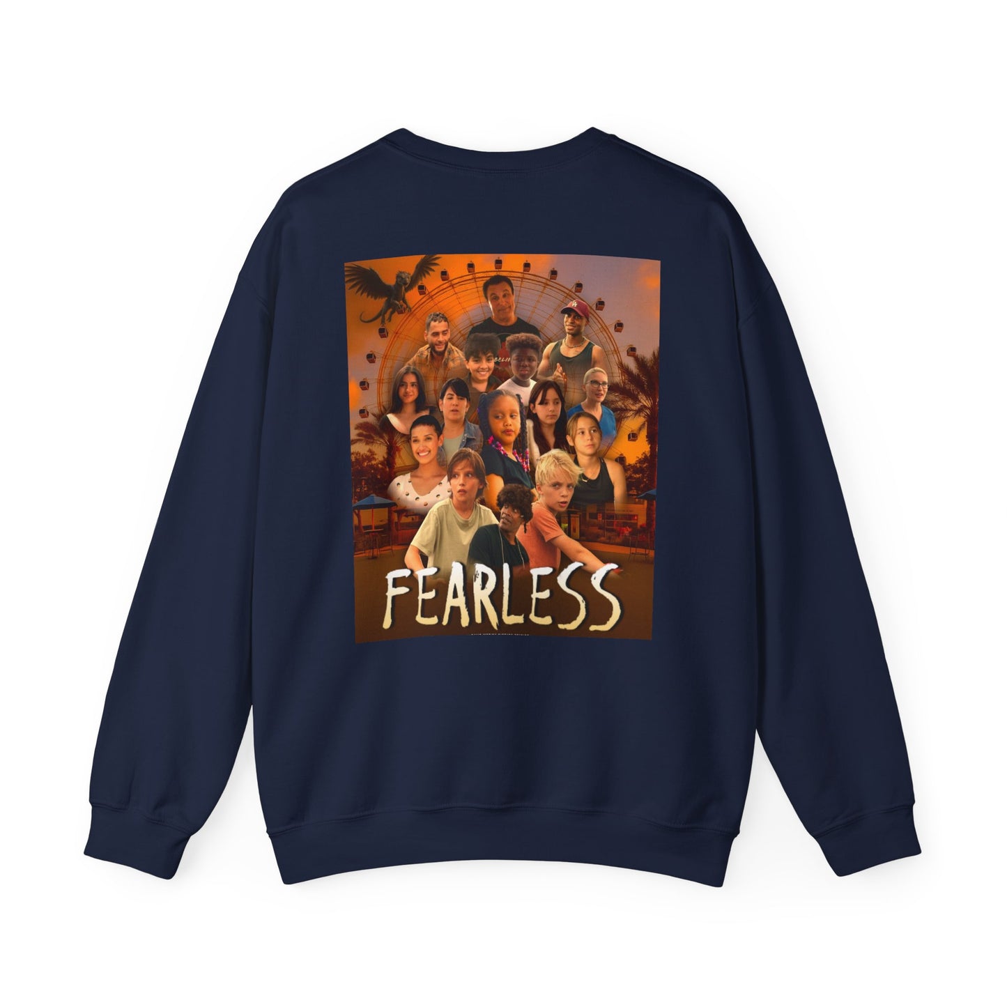 Fearless Crewneck Sweatshirt - Cozy Style for Bold Individuals, Unisex Pullover for Everyday Wear, Gift for Friends & Family