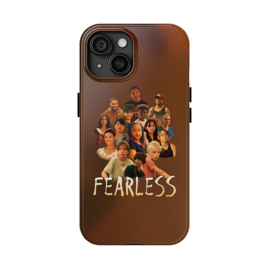 Fearless Tough Phone Case - Durable Protective Cover, Unique Gift for Teens, Inspiring Design, Perfect for Everyday Use and Celebrations