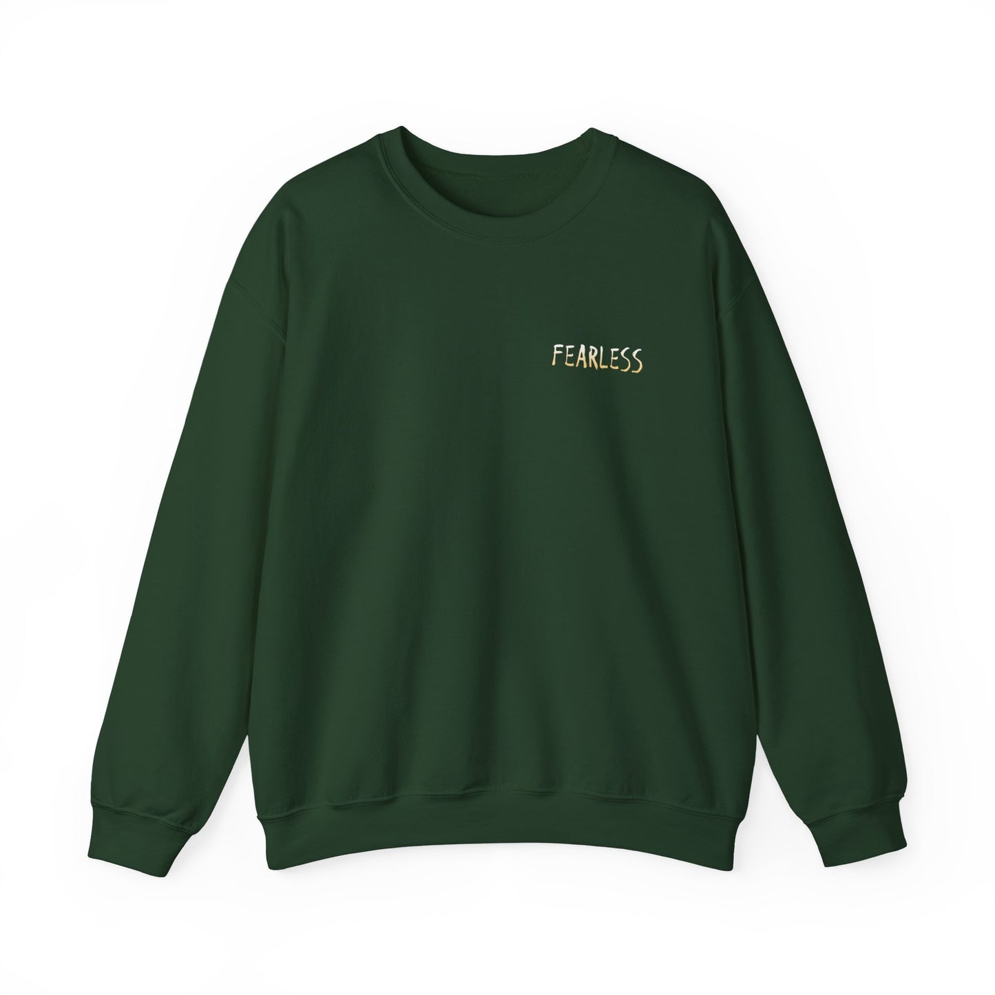 Fearless Crewneck Sweatshirt - Cozy Style for Bold Individuals, Unisex Pullover for Everyday Wear, Gift for Friends & Family