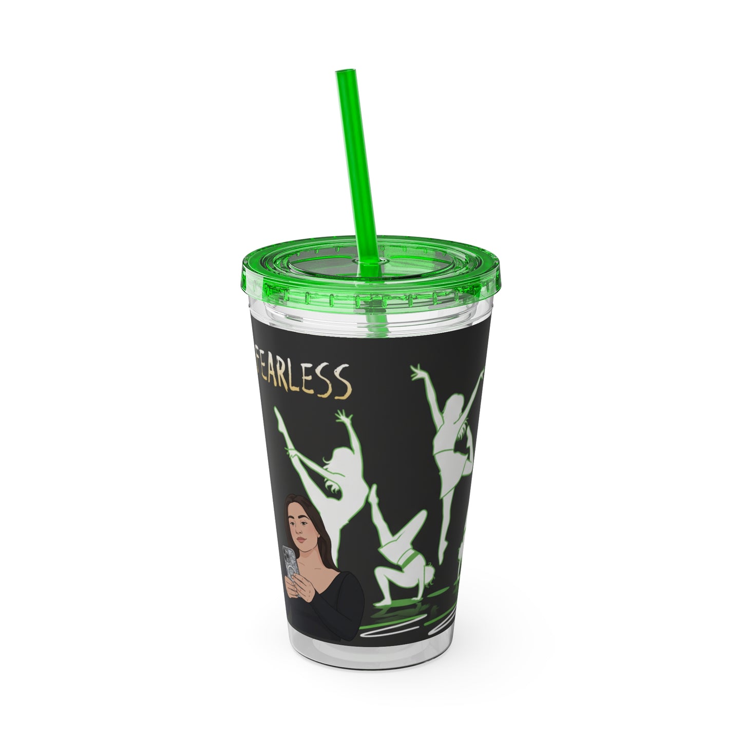 Personalized Sunsplash Tumbler with Straw, Custom Travel Cup, Drinkware for Her, Everyday Hydration, Gifts for Friends