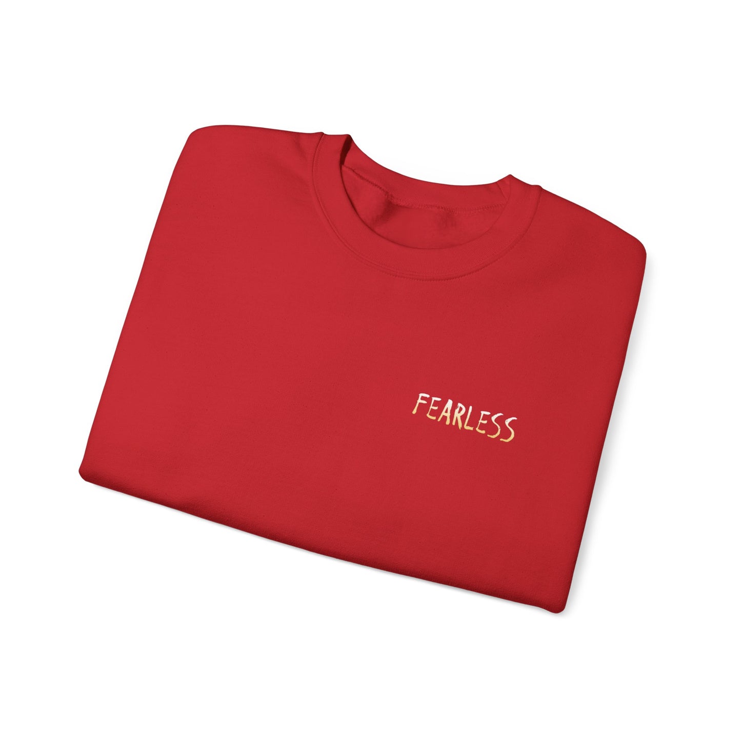 Fearless Crewneck Sweatshirt - Cozy Style for Bold Individuals, Unisex Pullover for Everyday Wear, Gift for Friends & Family