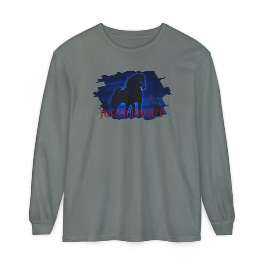 Unisex Garment-dyed Long Sleeve T-Shirt