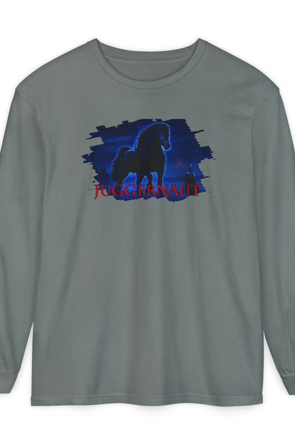 Unisex Garment-dyed Long Sleeve T-Shirt