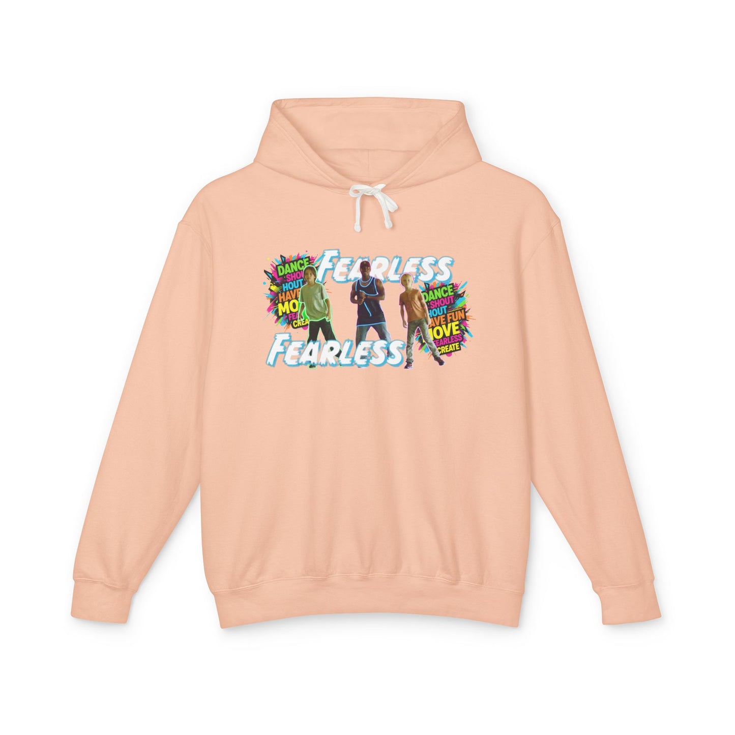 Flawless Vibe Hoodie, Unisex Lightweight Sweatshirt, Inspirational Gift, Casual Wear, Art Love Hoodie, Dance Celebration Apparel