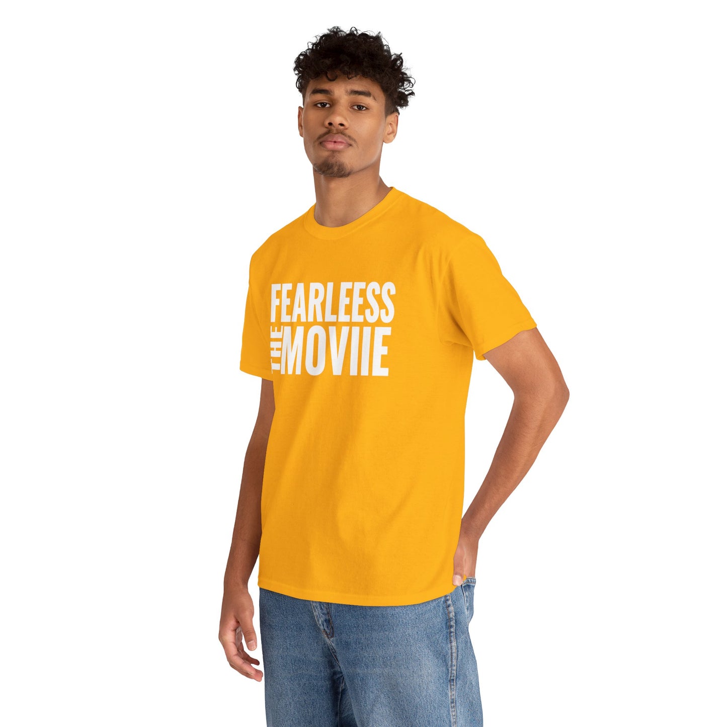 Fearless Movie Unisex Heavy Cotton Tee - Stylish Graphic Shirt, Casual Wear, Gift for Movies Fans, Unisex T-Shirt, Comfortable Cotton Tee