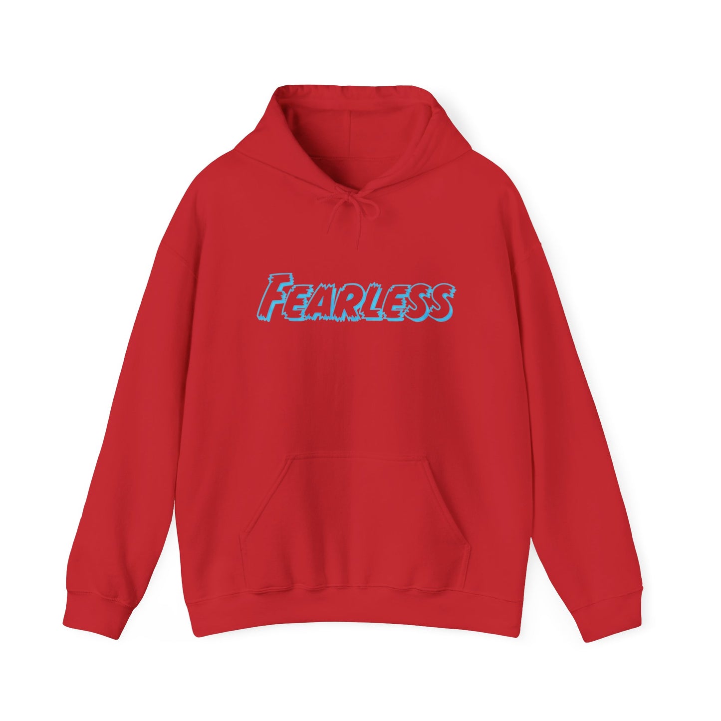 Fearless Unisex Hooded Sweatshirt, Inspirational Hoodie for Everyday, Casual Wear, Gift for Friends, Motivational Apparel