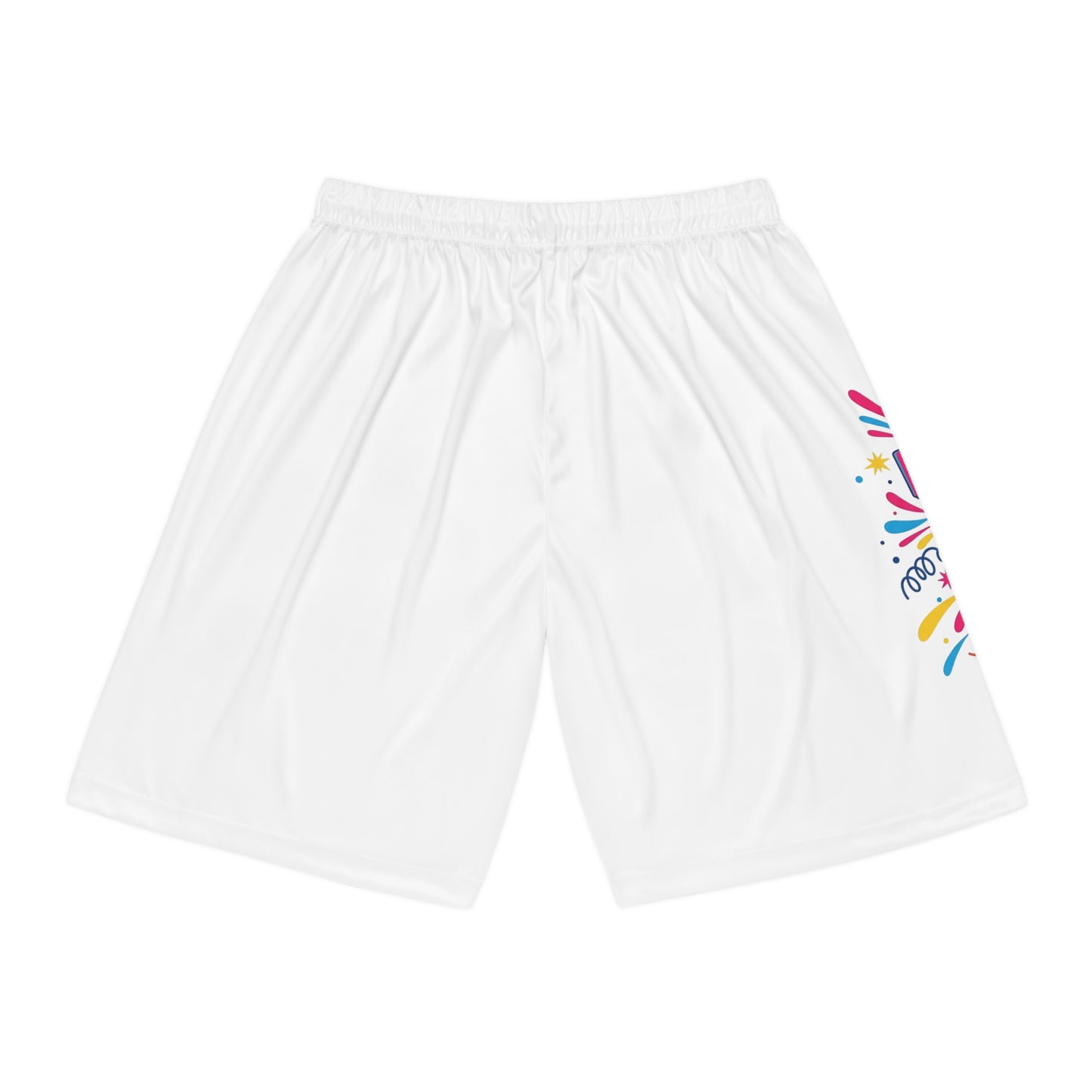 Fun-Themed Basketball Shorts, Dance Gear, Casual Workout Wear, Stylish Sports Shorts, Summer Activewear, Gift for Dancers