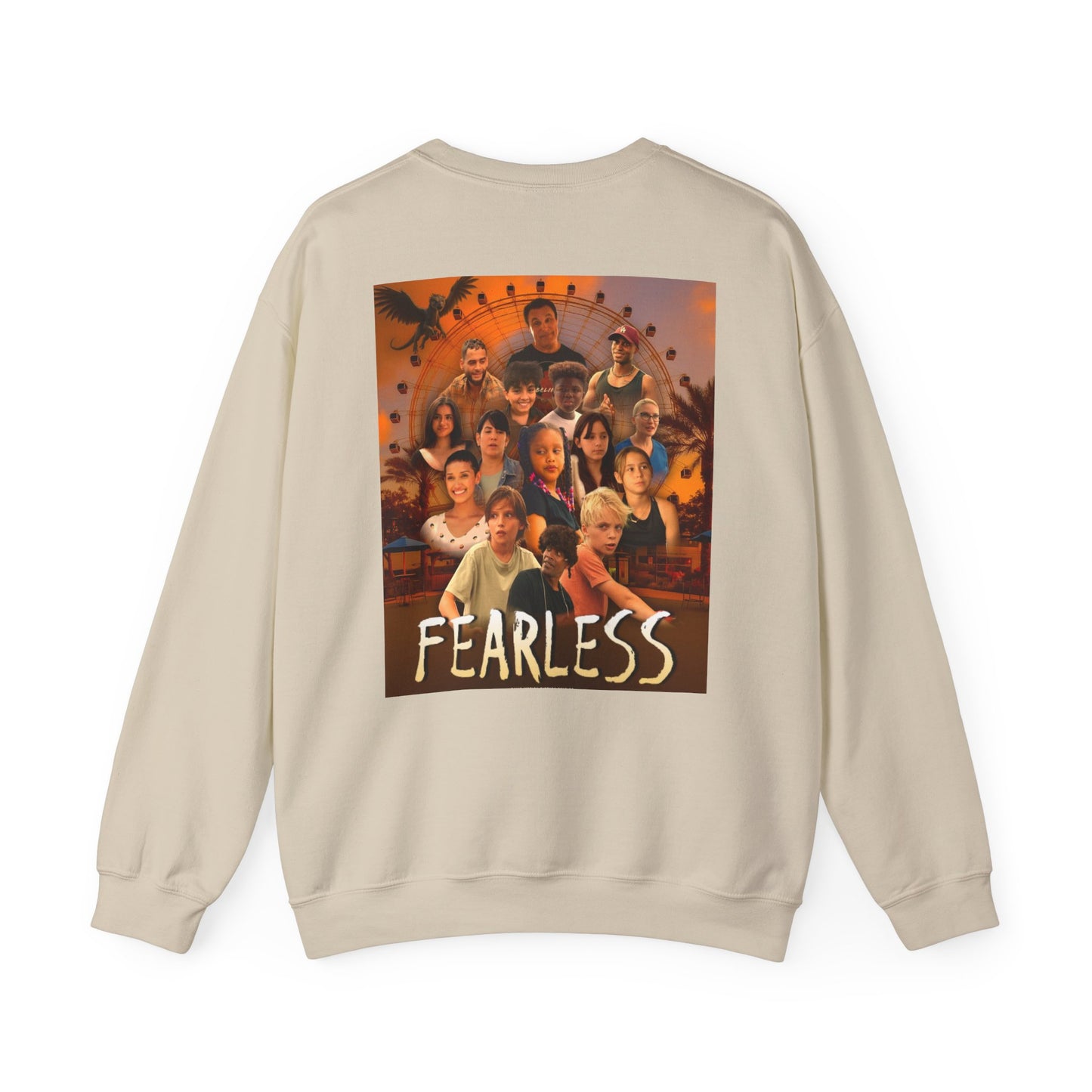 Fearless Crewneck Sweatshirt - Cozy Style for Bold Individuals, Unisex Pullover for Everyday Wear, Gift for Friends & Family