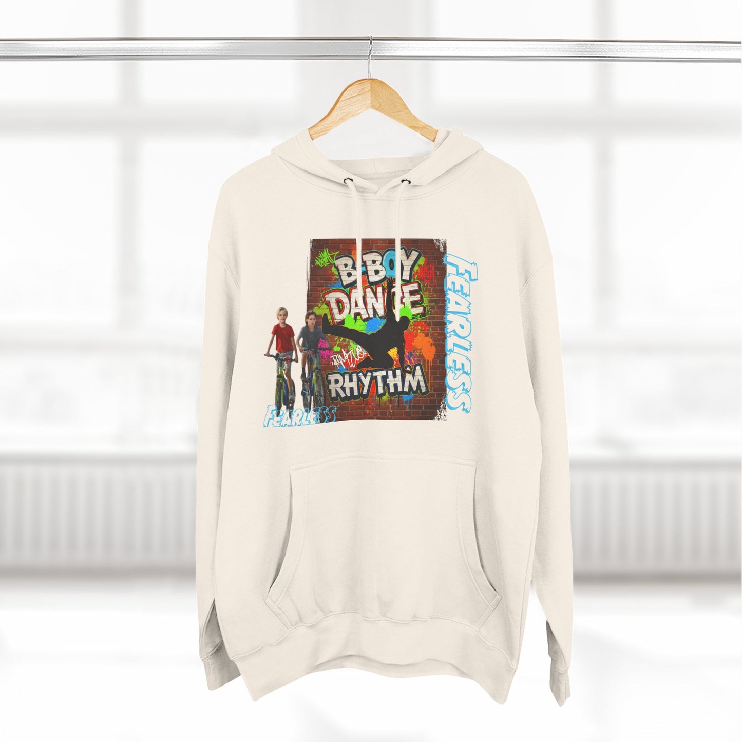 Vibrant Dance Hoodie, Dance Sweatshirt, Music Lovers Gift, Festival Attire, Youth Hoodie, Fun Casual Wear