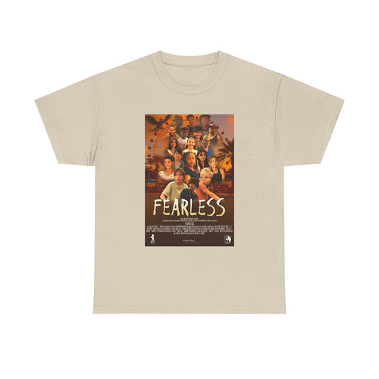 Fearless Vintage Heavy Cotton Tee - Retro Movie T-Shirt, Unisex Graphic Tee, Casual Wear, Gift for Film Lovers, Nostalgic Apparel