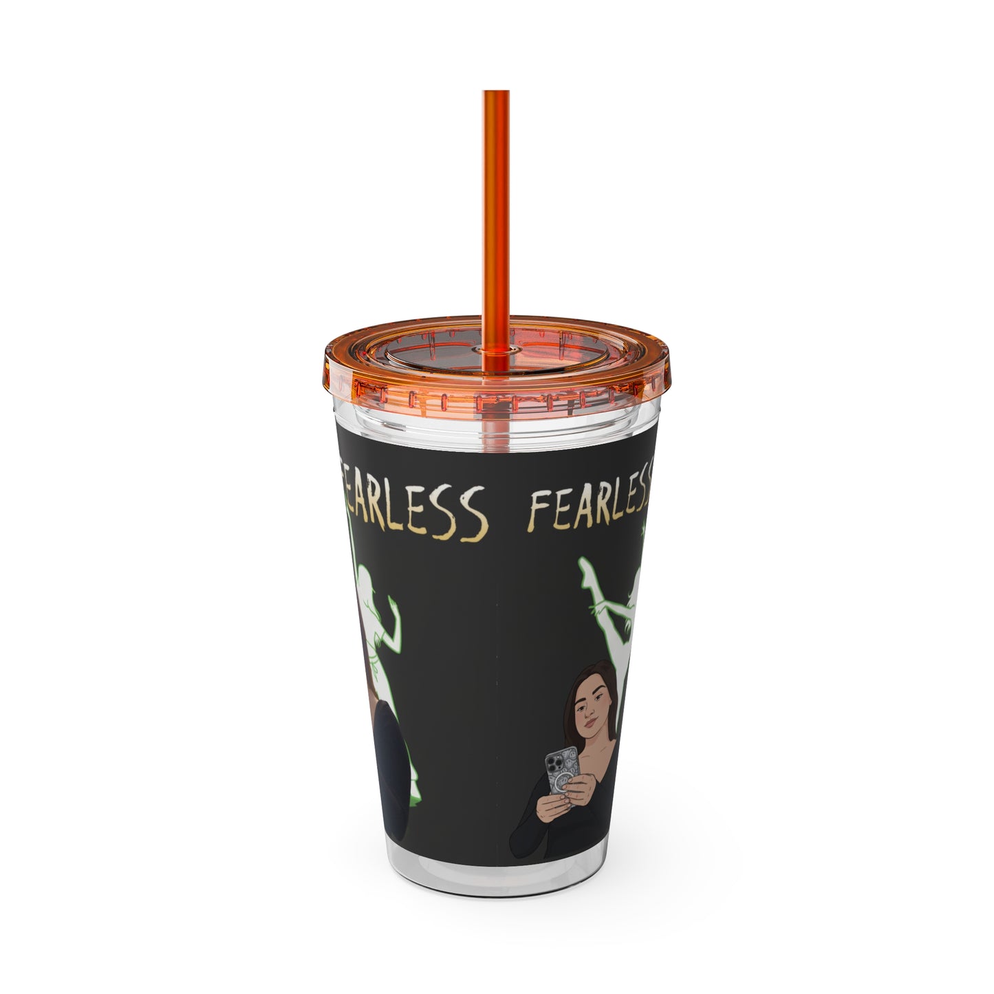 Personalized Sunsplash Tumbler with Straw, Custom Travel Cup, Drinkware for Her, Everyday Hydration, Gifts for Friends