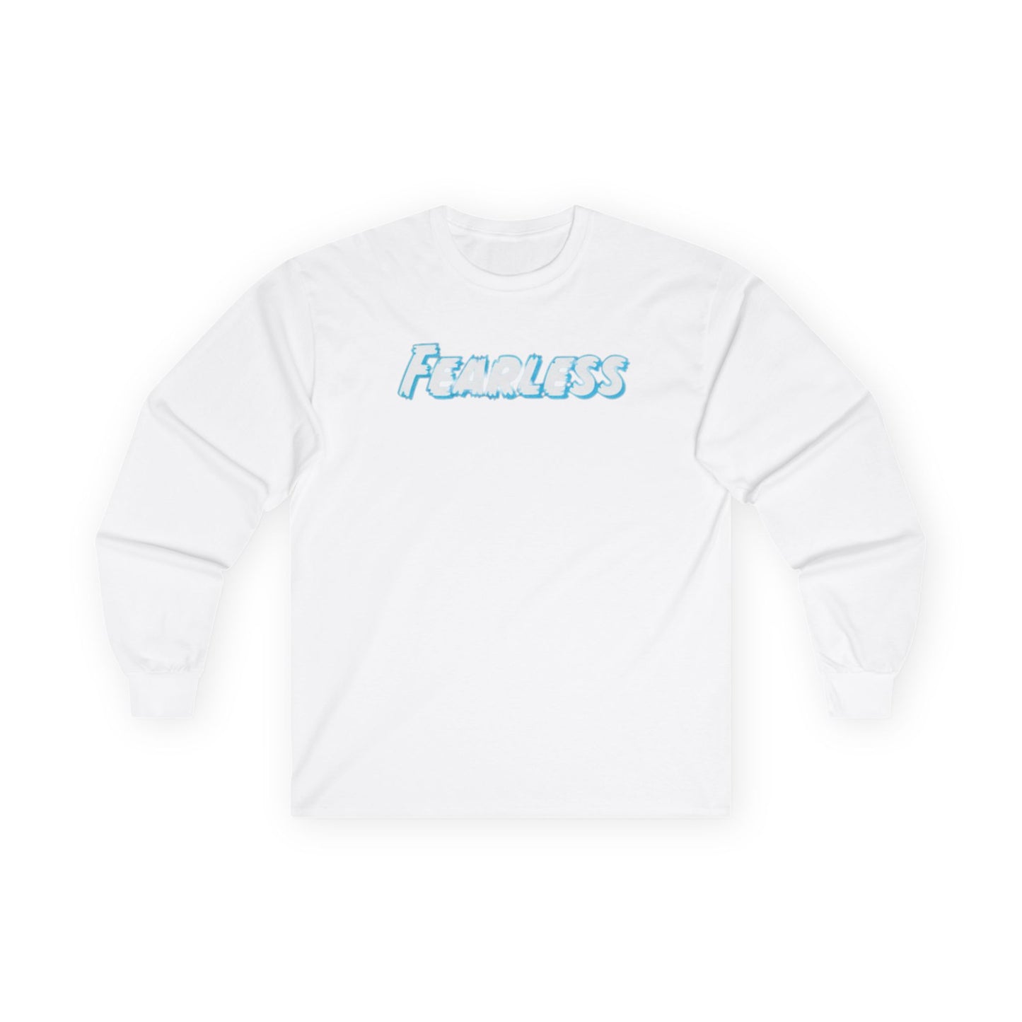 Fearless Long Sleeve Tee, Unisex Casual Shirt, Motivational Apparel, Gift for Him/Her, Trendy Graphic Tee, Everyday Wear