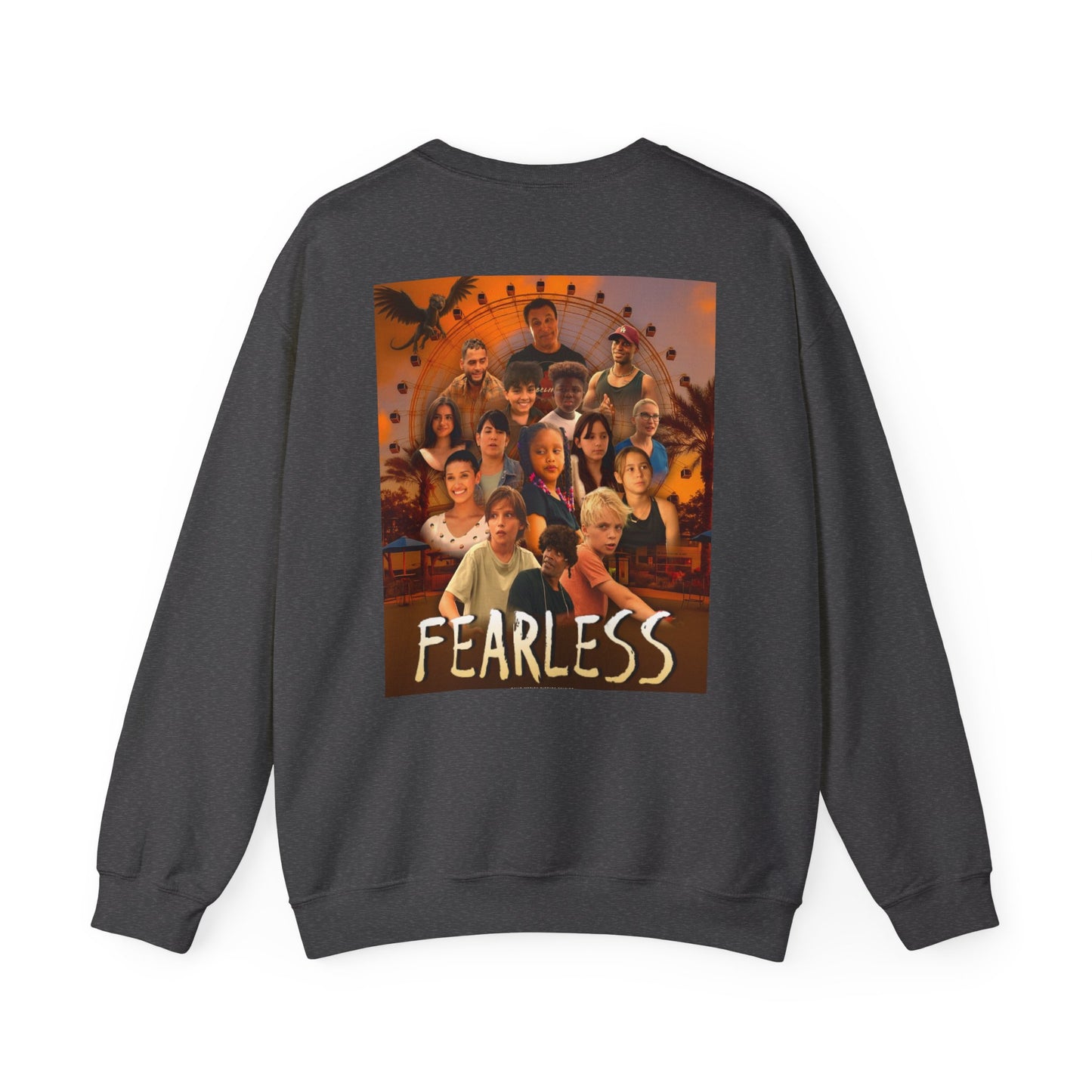 Fearless Crewneck Sweatshirt - Cozy Style for Bold Individuals, Unisex Pullover for Everyday Wear, Gift for Friends & Family