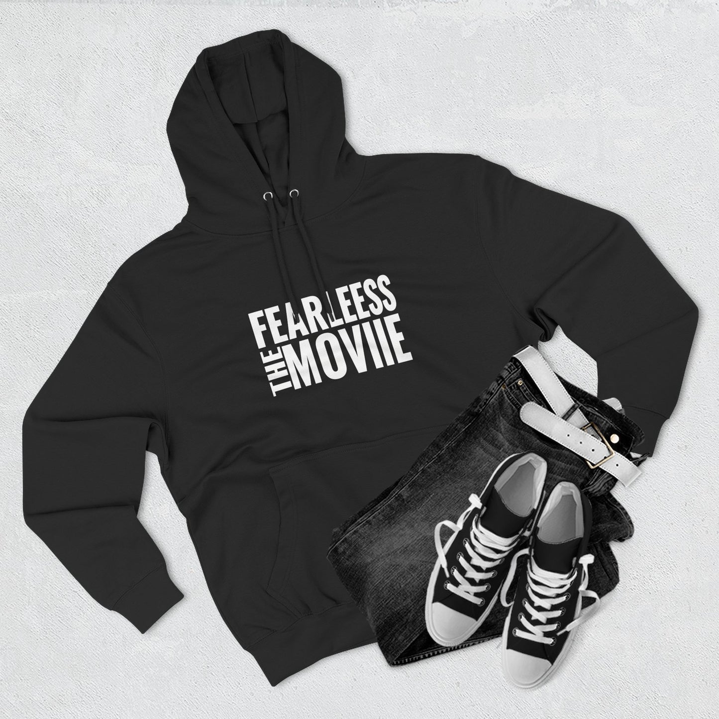 Fearless Movie Three-Panel Fleece Hoodie - Cozy Sweatshirt for Movie Lovers, Perfect Gift for Film Buffs, Ideal for Relaxing, [...]