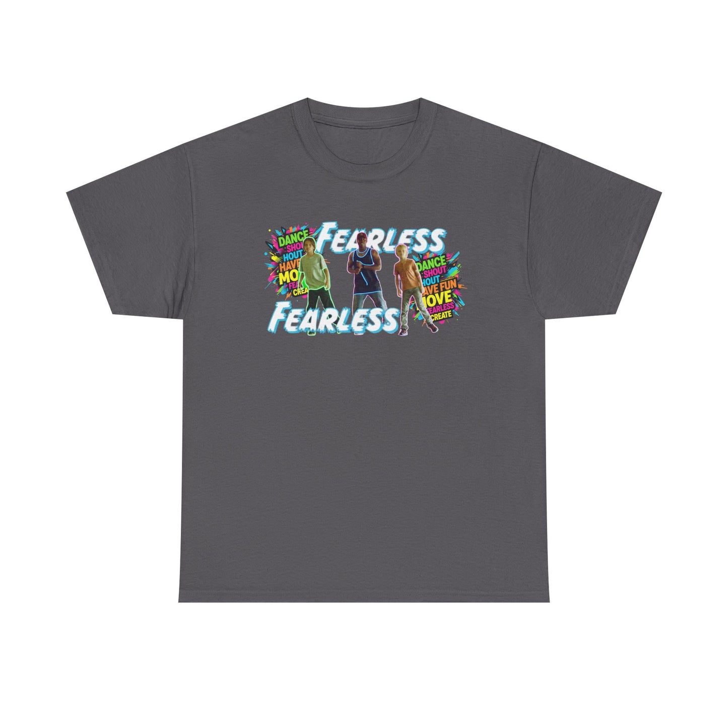 Fearless Unisex Cotton Tee - Bold Statement Shirt for Everyday Wear, Perfect Gift for Inspiration, Self-Love, Empowerment, Casual Style