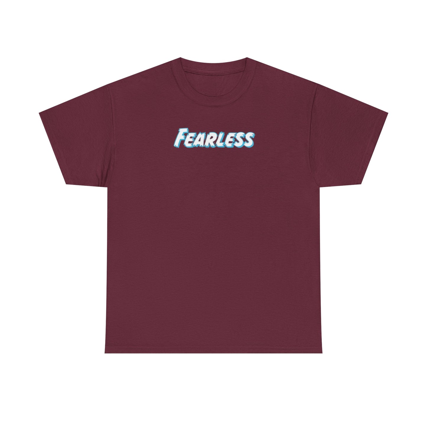 Fearless Unisex Heavy Cotton Tee - Empowerment Shirt, Gift for Friends, Casual Wear, Motivational Apparel, Birthday Present