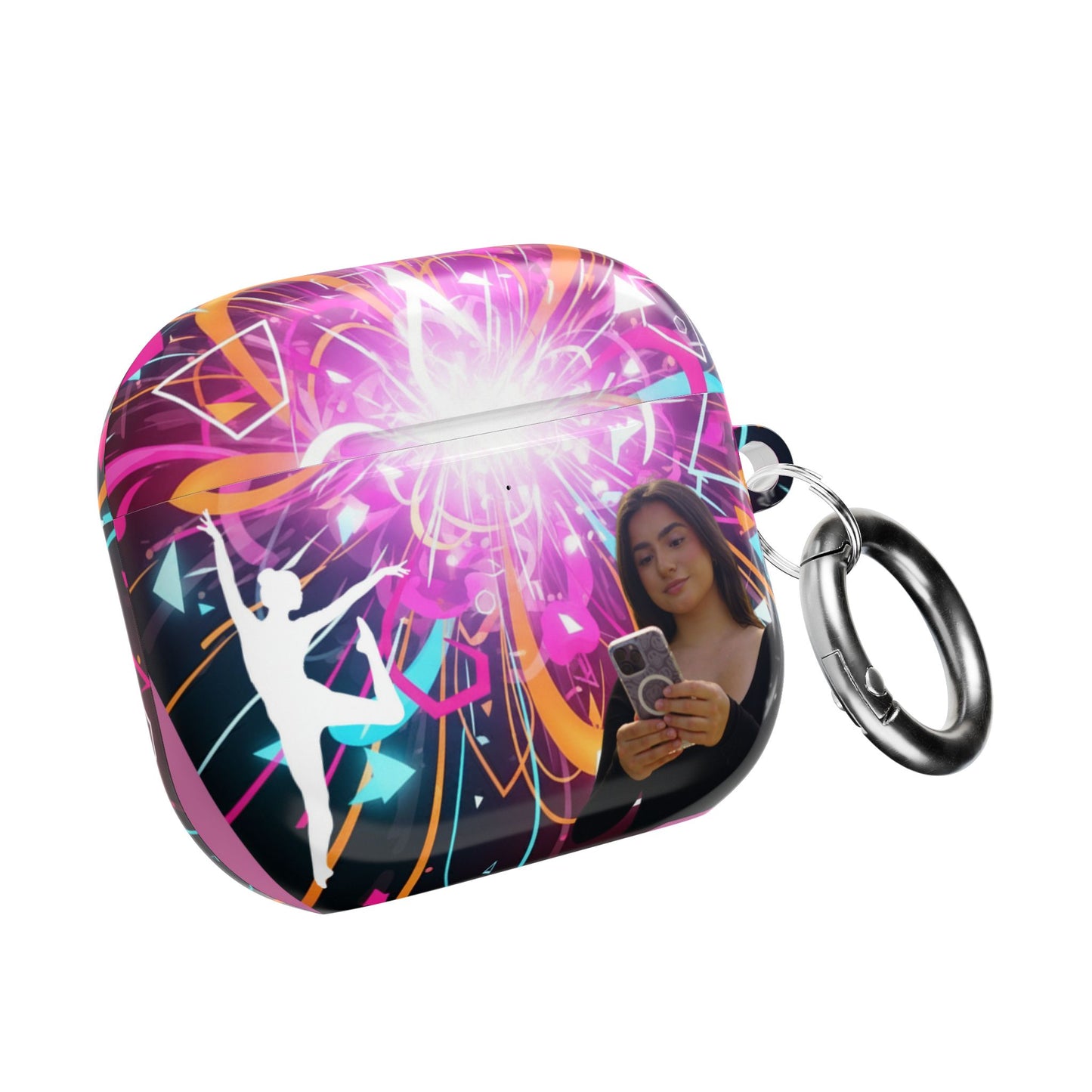 Vibrant AirPod Cases - Fearless Design, Colorful Earbud Cover, Cute Accessory for Tech Lovers, Ideal Gift for Music Lovers, Unique [...]