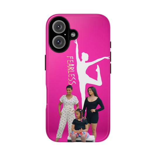 Fearless Phone Case - Tough Cases for Confident Souls, Unique Phone Accessory, Gift for Dancers, Empowering Design, Trendy Tech Style