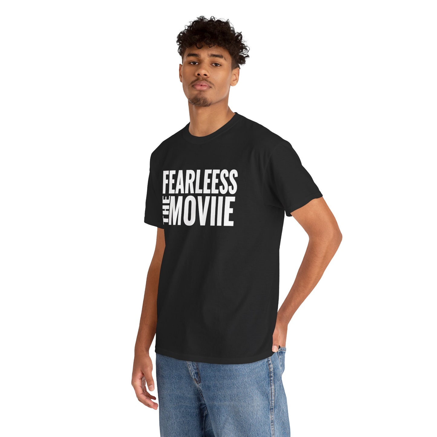 Fearless Movie Unisex Heavy Cotton Tee - Stylish Graphic Shirt, Casual Wear, Gift for Movies Fans, Unisex T-Shirt, Comfortable Cotton Tee