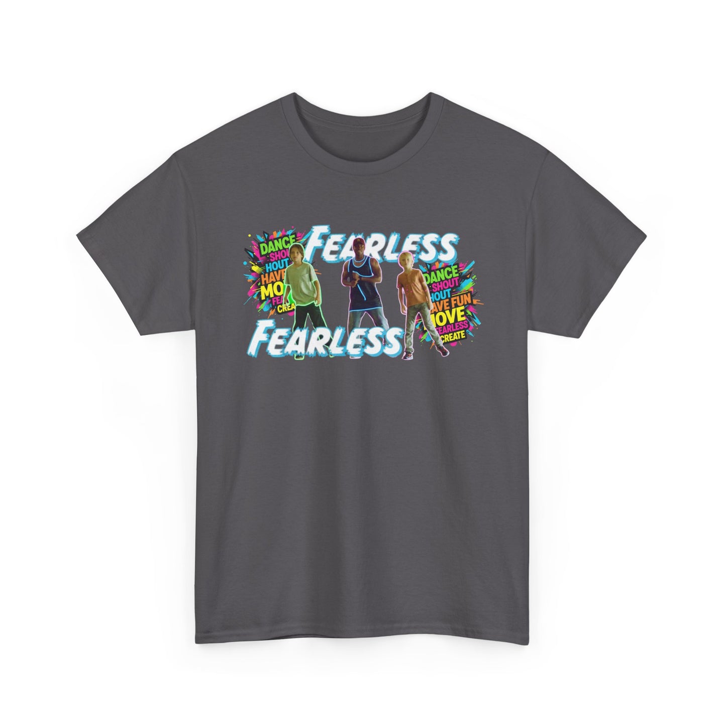 Fearless Unisex Cotton Tee - Bold Statement Shirt for Everyday Wear, Perfect Gift for Inspiration, Self-Love, Empowerment, Casual Style