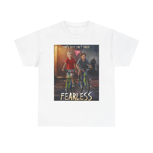 Fearless Unisex Heavy Cotton Tee, Cool Graphic T-Shirt, Trendy Casual Wear, Gift for Boys, Adventure Shirt, Everyday Outfit