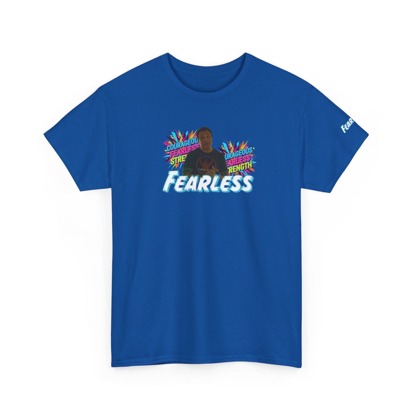 Fearless Unisex Heavy Cotton Tee, Motivational Shirt, Affirmation Tee, Gift for Her, Everyday Wear, Empowerment Apparel, Inspirational [...]