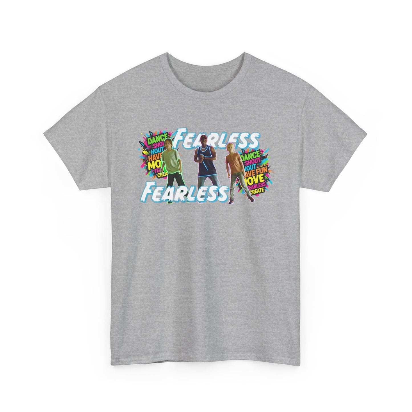 Fearless Unisex Cotton Tee - Bold Statement Shirt for Everyday Wear, Perfect Gift for Inspiration, Self-Love, Empowerment, Casual Style