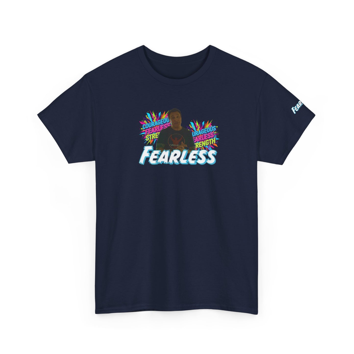 Fearless Unisex Heavy Cotton Tee, Motivational Shirt, Affirmation Tee, Gift for Her, Everyday Wear, Empowerment Apparel, Inspirational [...]
