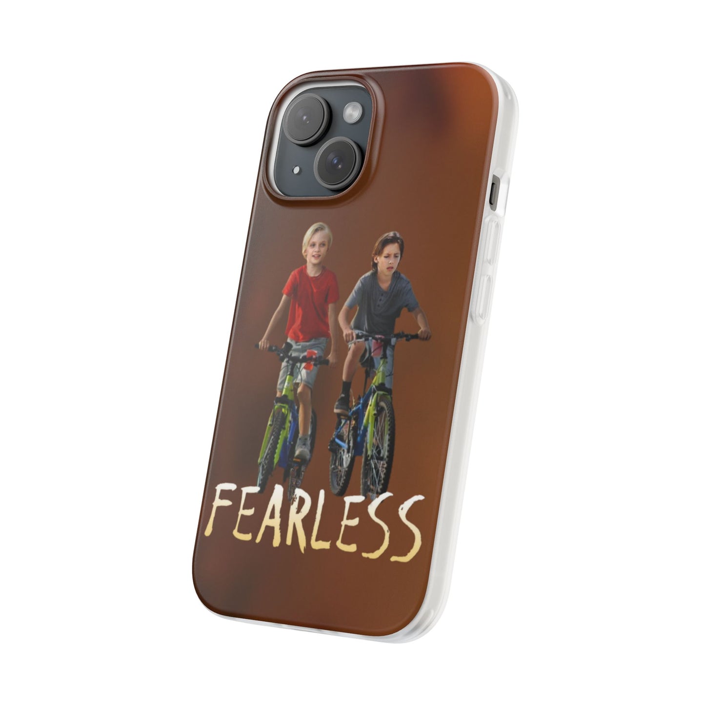 Fearless Flexi Phone Cases - Adventure Accessories, Unique Gifts for Kids, Bike Enthusiasts, Fun Birthday Presents, Motivational Phone [...]