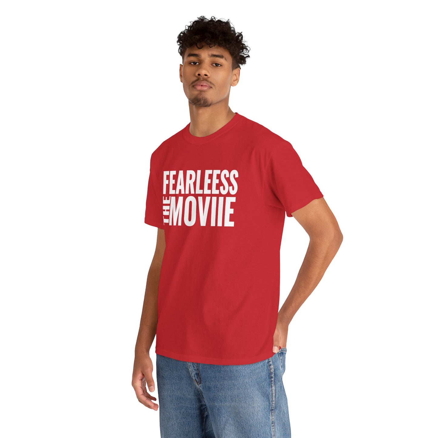 Fearless Movie Unisex Heavy Cotton Tee - Stylish Graphic Shirt, Casual Wear, Gift for Movies Fans, Unisex T-Shirt, Comfortable Cotton Tee