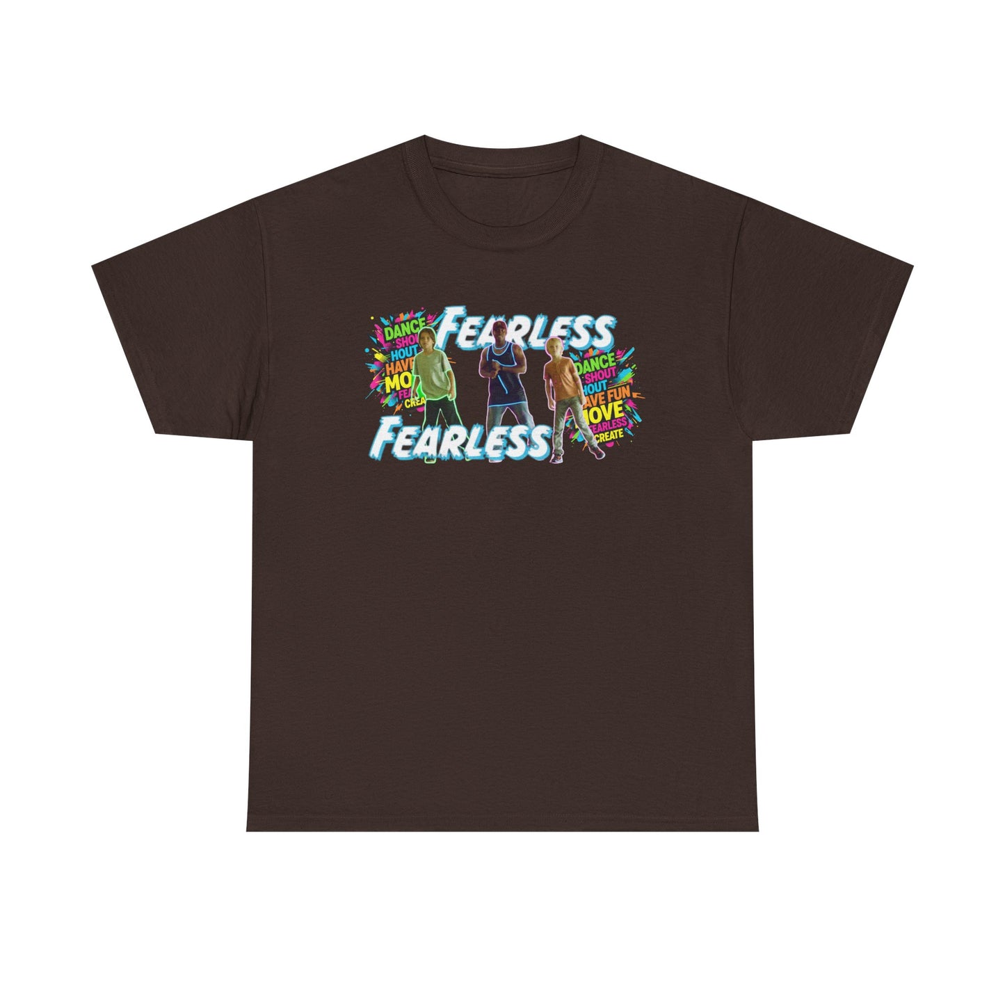 Fearless Unisex Cotton Tee - Bold Statement Shirt for Everyday Wear, Perfect Gift for Inspiration, Self-Love, Empowerment, Casual Style
